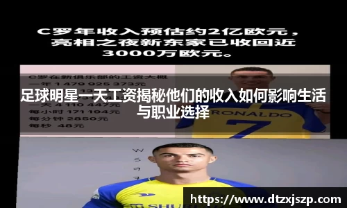 足球明星一天工资揭秘他们的收入如何影响生活与职业选择
